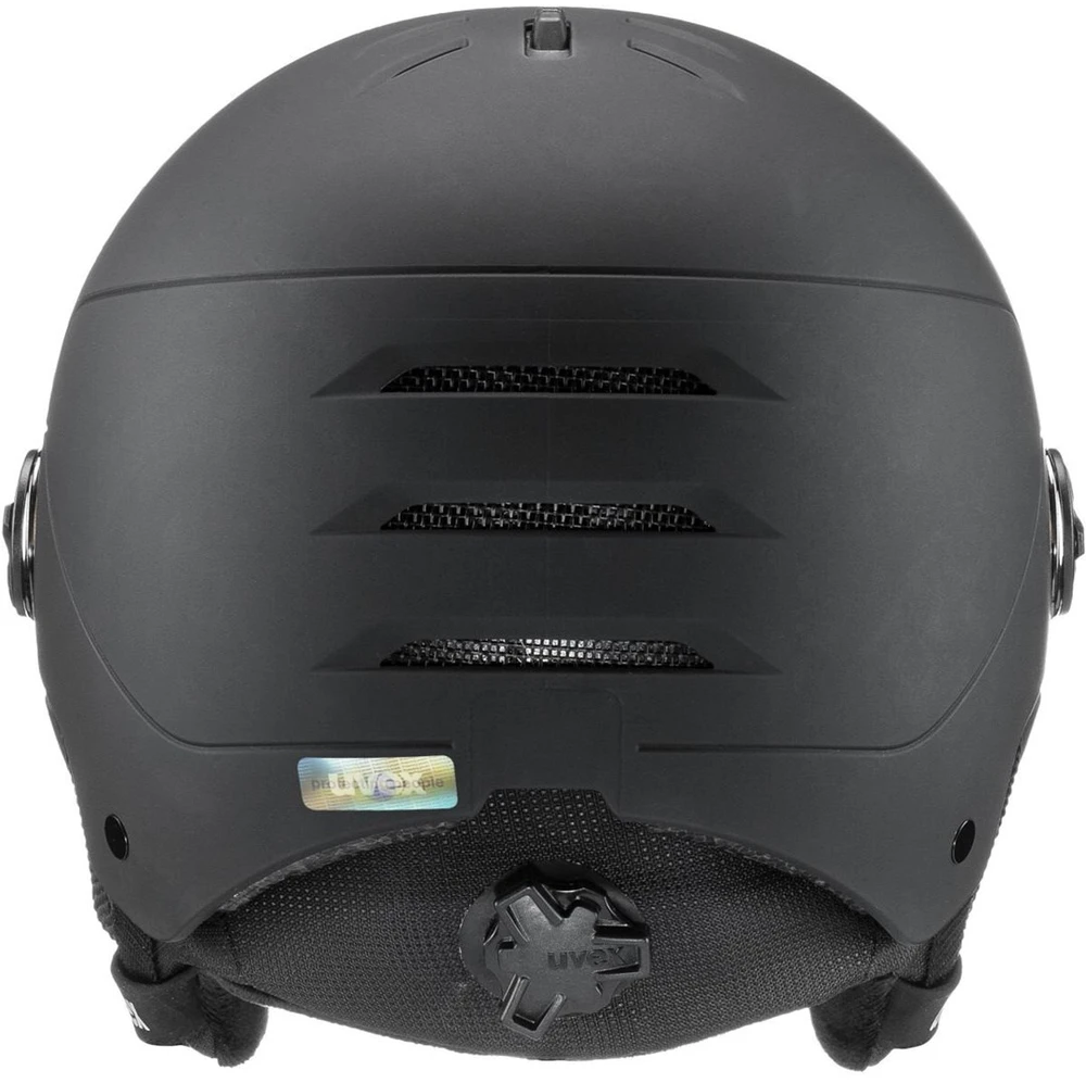 Kask narciarski UVEX Wanted Visor 58-61cm L juoda