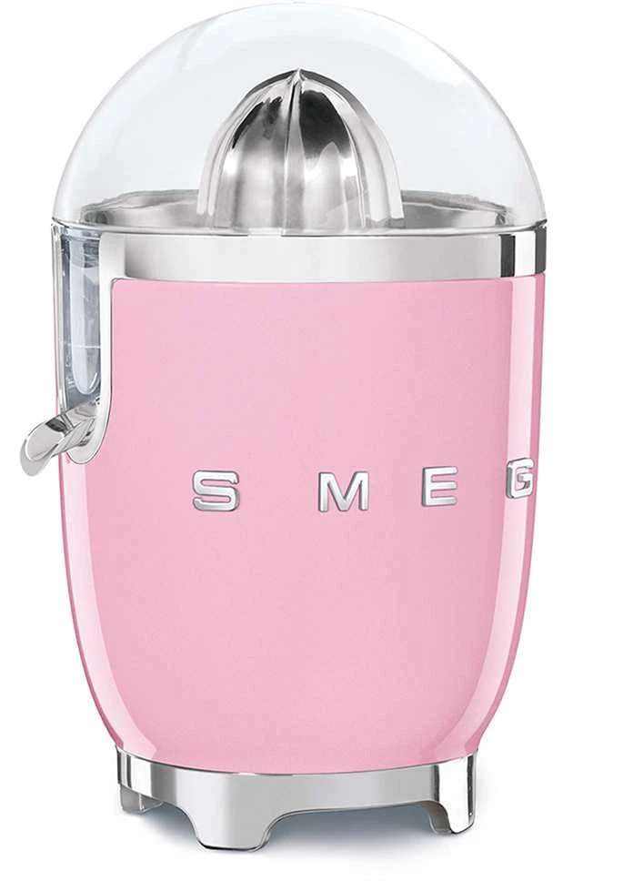 Smeg Citrusinių vaisių sulčiaspaudė CJF11PKEU, blizgi rožinė spalva