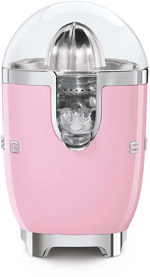 Smeg Citrusinių vaisių sulčiaspaudė CJF11PKEU, blizgi rožinė spalva