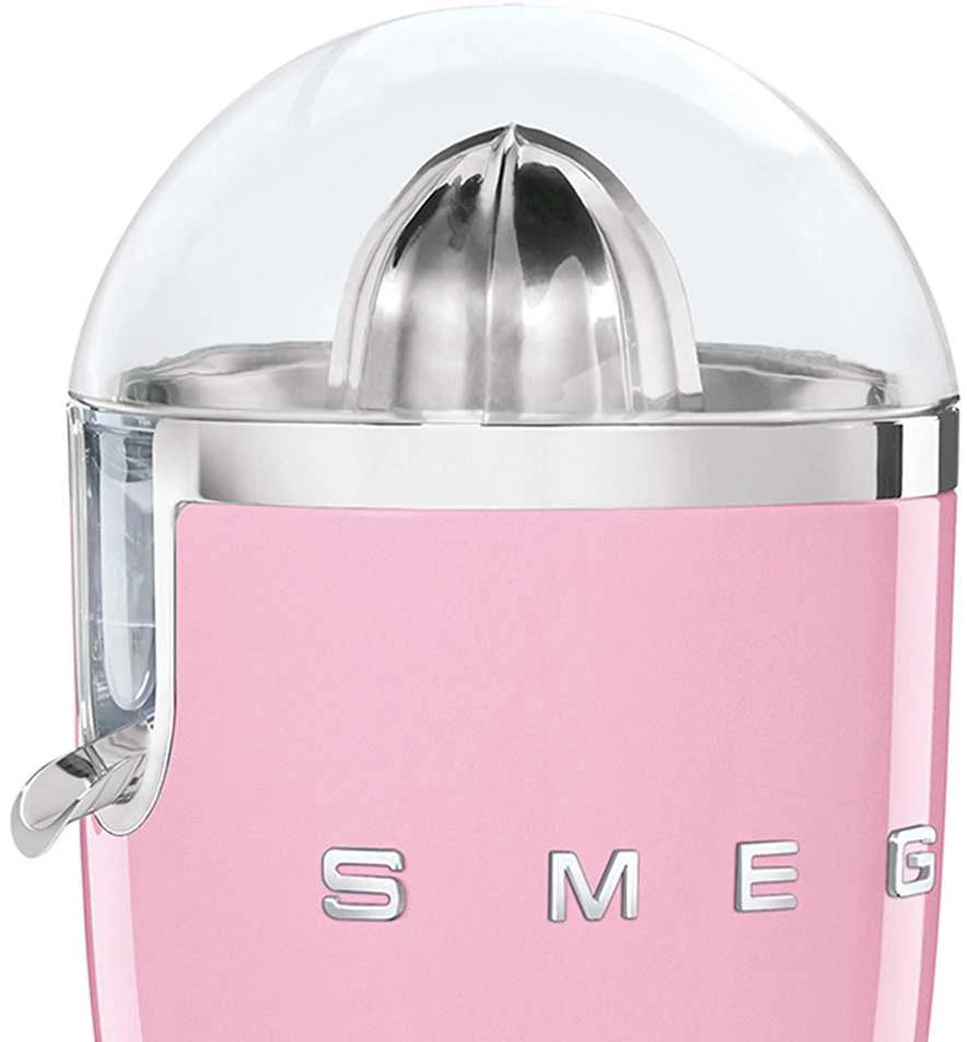 Smeg Citrusinių vaisių sulčiaspaudė CJF11PKEU, blizgi rožinė spalva