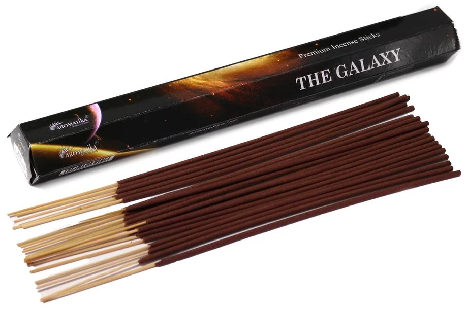 Aromatika Natūralūs smilkalai lazdelėmis The Galaxy – be anglies, su eteriniais aliejais