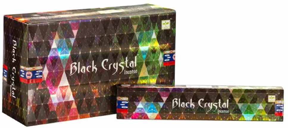 Smilkalai Satya Juodas Crystal