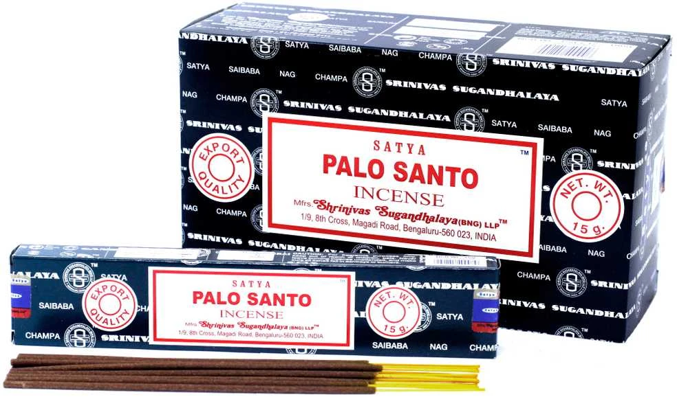 Smilkalų lazdelės Palo Santo, Satya, 15 g