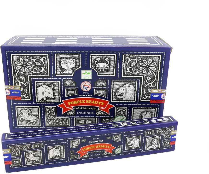 Smilkalų lazdelės Super Hit Violetinė Beauty, Satya, 15g
