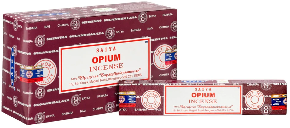 Smilkalų lazdelės Opium, Satya, 15g