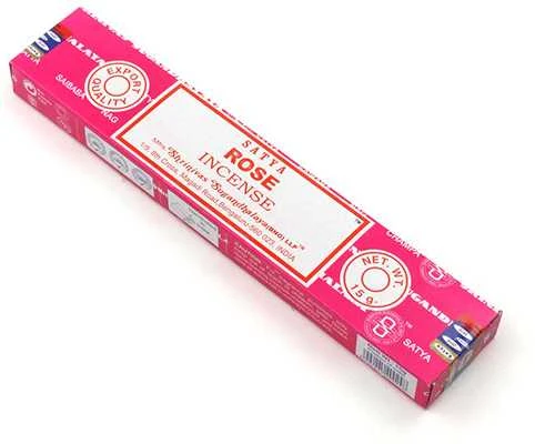 Smilkalų lazdelės Rose, Satya, 15g
