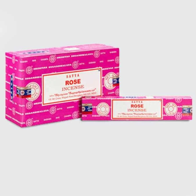 Smilkalų lazdelės Rose, Satya, 15g