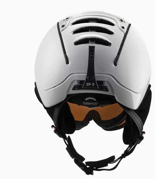 Slidinėjimo šalmas CASCO SP-2 Carbonic Visor Baltas M 55-57