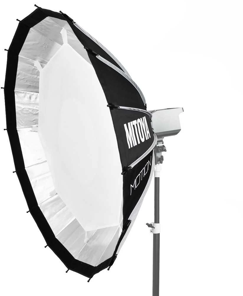 Softbox - MITOYA MOTION 105cm Bowens Adapteris su Difuzoriais ir Tinkleliu