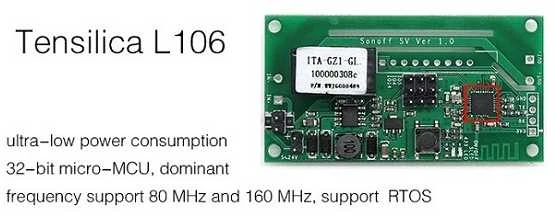 Sonoff SV žemos įtampos relė su WiFi - 5-24VDC 240W