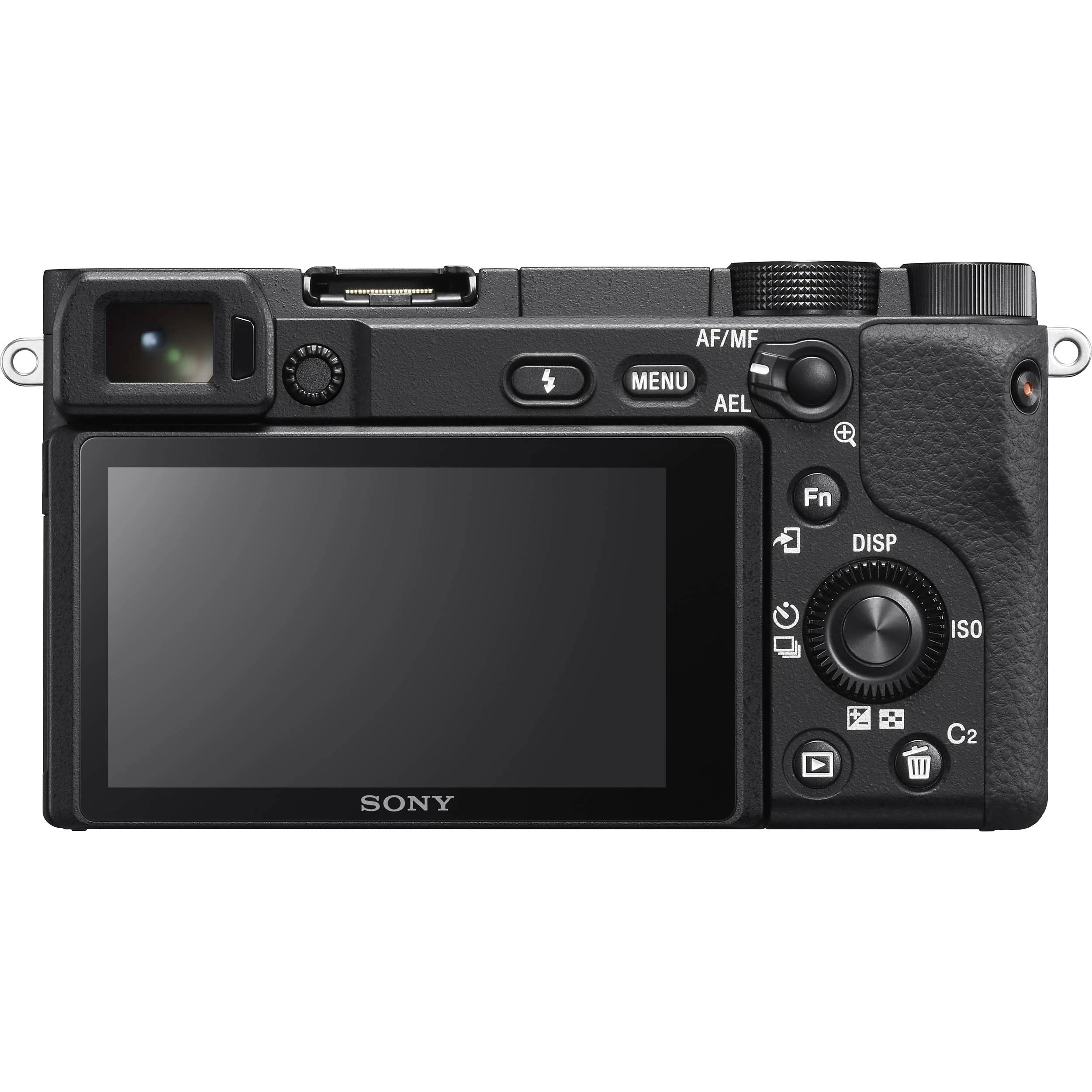 Sony A6400 + 16-50mm OSS + 55-210mm OSS (Juodas) | (ILCE-6400Y/B) | (α6400) | (Alfa 6400)