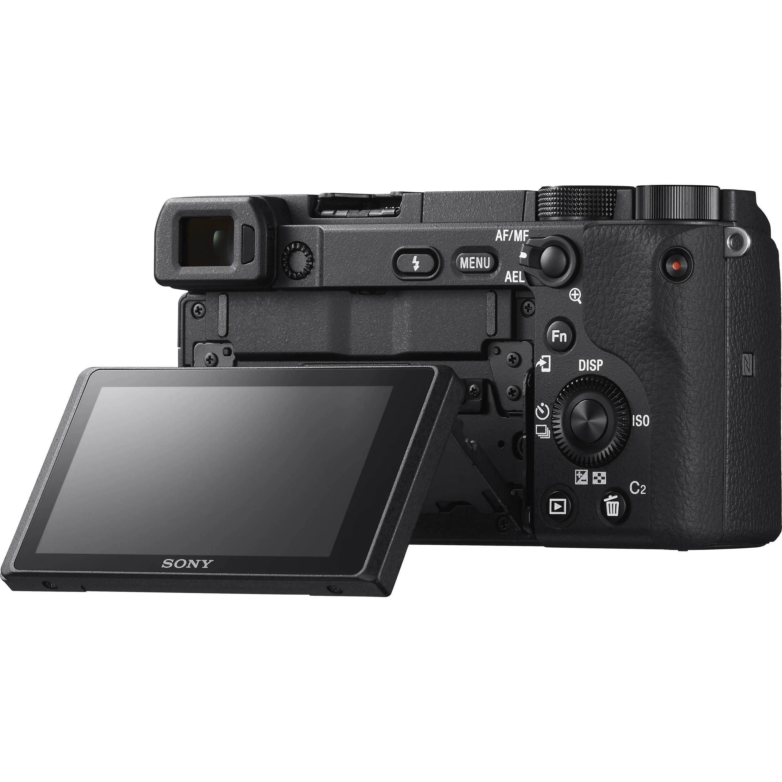 Sony A6400 + 16-50mm OSS + 55-210mm OSS (Juodas) | (ILCE-6400Y/B) | (α6400) | (Alfa 6400)