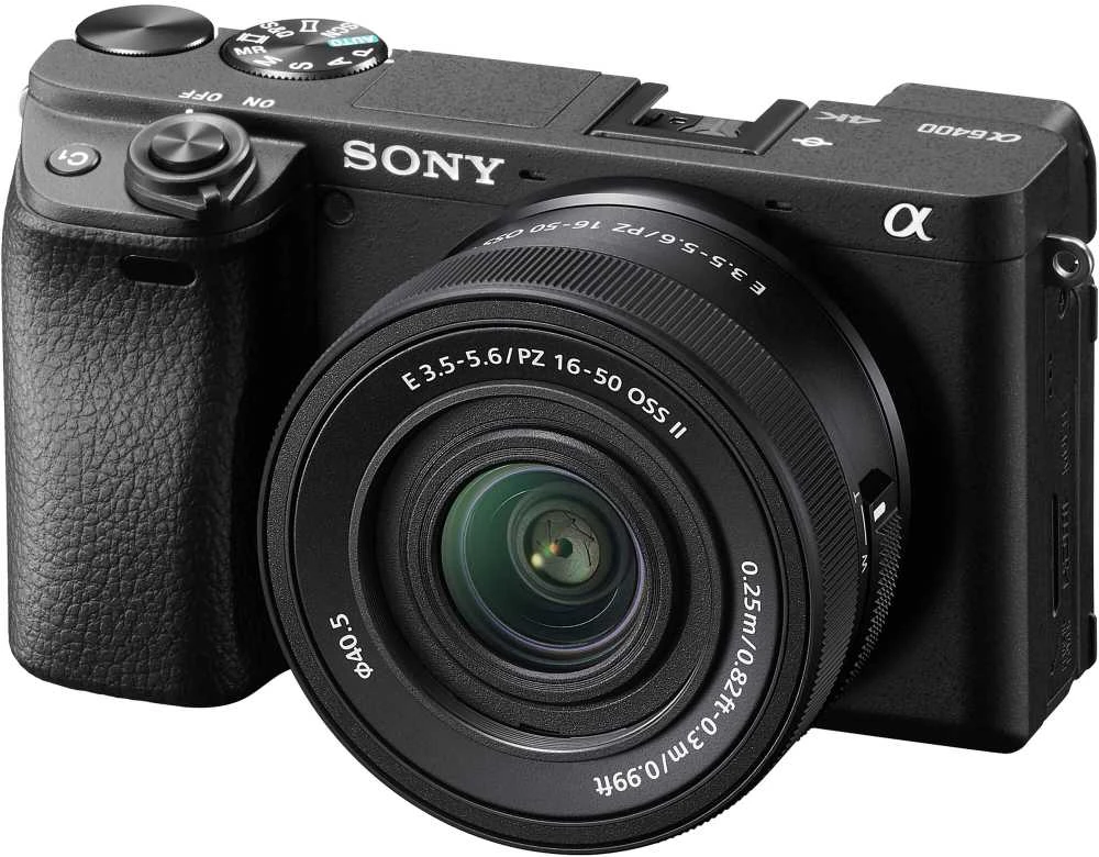 Sony 49 dec ILCE-6400 veidrodinė kamera + 16-50 mm objektyvas | 49 gruodžio d