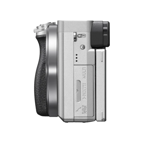 Sony A6400 + 16-50mm OSS (Sidabrinis) | (ILCE-6400L/S) | (α6400) | (Alpha 6400)