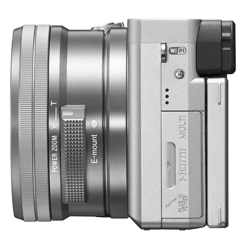 Sony A6400 + 16-50mm OSS (Sidabrinis) | (ILCE-6400L/S) | (α6400) | (Alpha 6400)