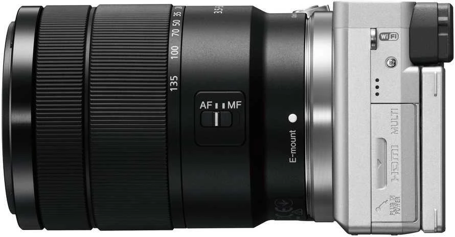 Sony A6400 + 18-135mm OSS (Sidabrinis) | (ILCE-6400M/S) | (α6400) | (Alpha 6400)