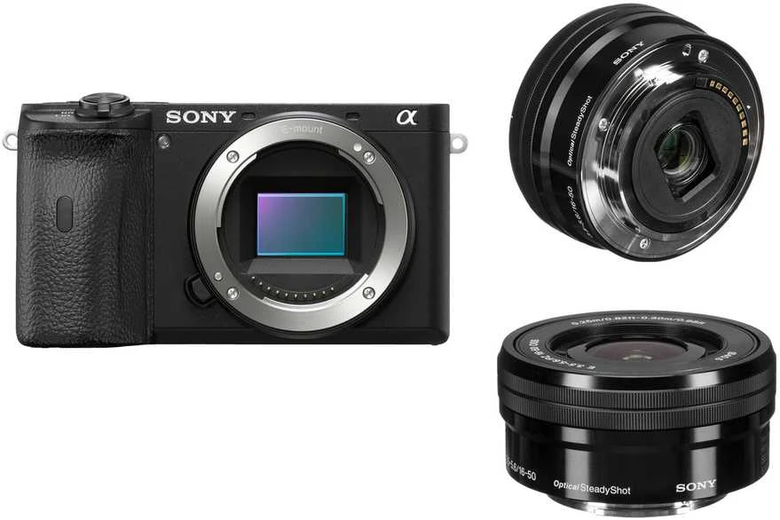 Sony A6600 + 16-50mm (Juodas) | (ILCE-6600/B) | (α6600) | (Alpha 6600) | (SELP1650)