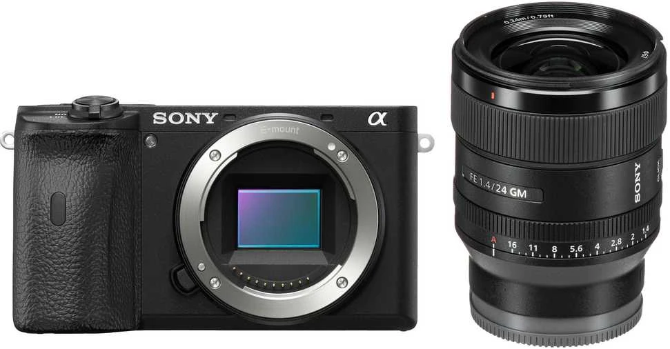 Sony A6600 + 24mm F1.4 GM (Juodas) | (ILCE-6600/B) | (α6600) | (Alpha 6600) (SEL24F14GM)