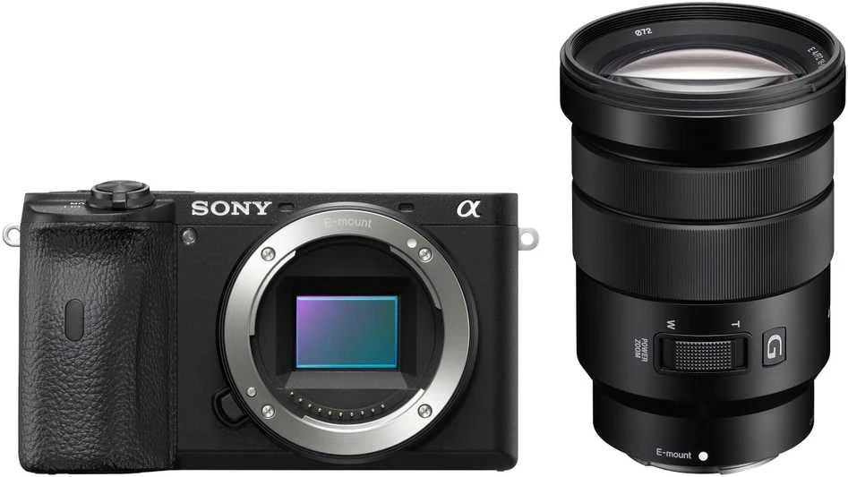 Sony A6600 + E PZ 18-105mm F4 G OSS (Juodas) | (ILCE-6600/B) | (α6600) | (Alpha 6600)| (SELP18105G/B)
