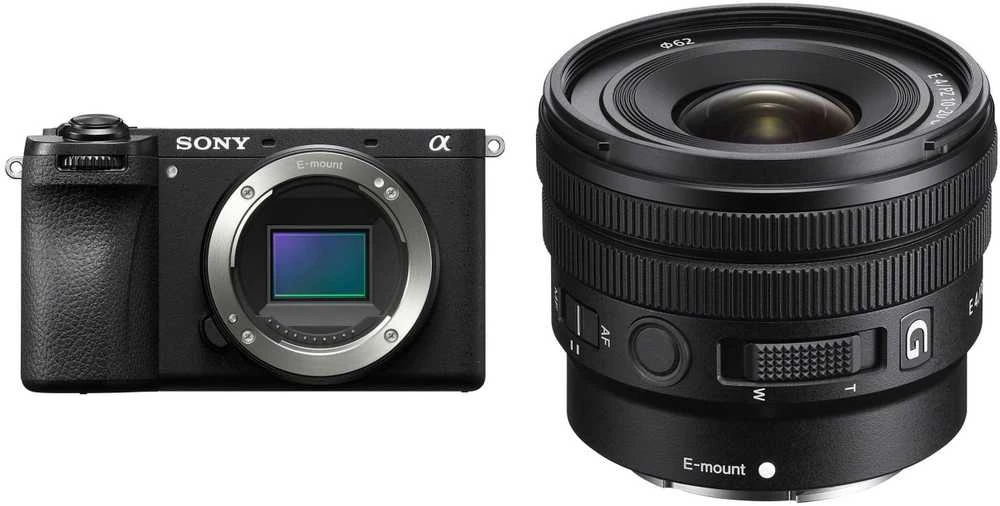 Sony A6700 + 10-20mm F4 PZ G (Juodas) | (ILCE-6700B) | (Alpha 6700)| (SELP1020G)