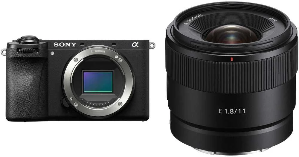 Sony A6700 + 11mm F1.8 (Juodas) | (ILCE-6700B) | (Alpha 6700)| (SEL11F18)