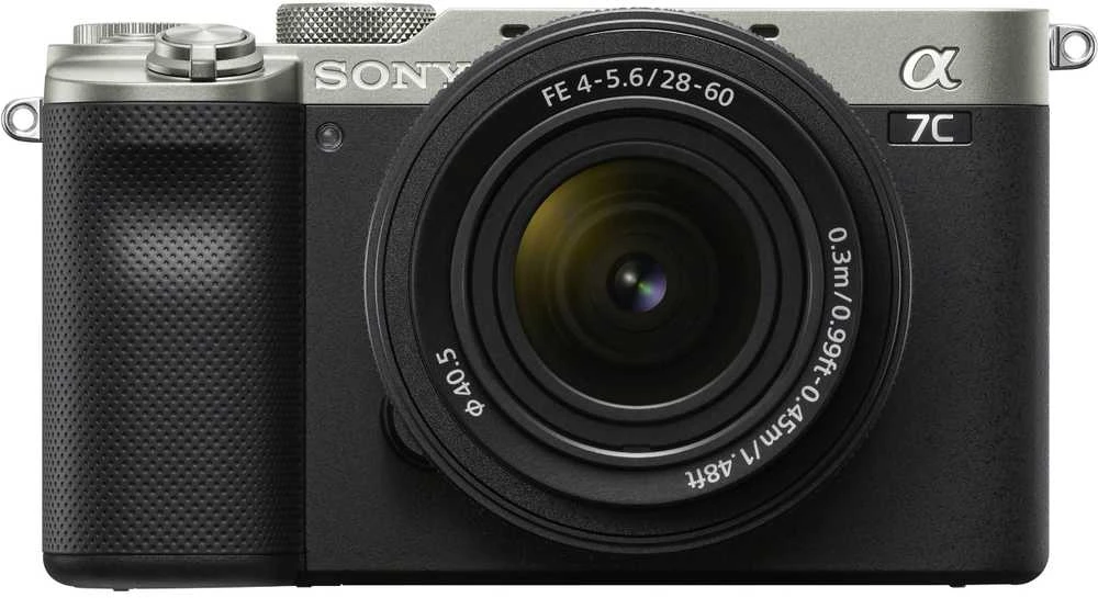 ILCE-7CL Sony Alpha A7C viso kadro beveidrodinis fotoaparatas su keičiamais objektyvais ir Sony FE 28-60 mm F4-5.6 priartinimo objektyvu, Sidabrinis | Sony | Viso kadro beveidrodinis fotoaparatas su keičiamais objektyvais ir Sony FE 28-60 mm F4-5.6 priartinimo objektyvu | Alpha A7C | Beveidrodinio fotoaparato korpusas | 24,2 MP | ISO jautrumas (maks.) 102400 | Ekrano įstrižainė 3.0" | Vaizdo įrašymas | „Wi-Fi“ | Greitas hibridinis AF | Didinimas 0,59 k. | Vaizdo ieškiklis | CMOS | Sidabrinis