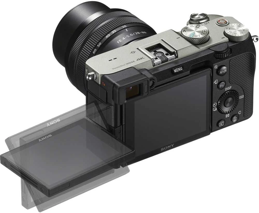 ILCE-7CL Sony Alpha A7C viso kadro beveidrodinis fotoaparatas su keičiamais objektyvais ir Sony FE 28-60 mm F4-5.6 priartinimo objektyvu, Sidabrinis | Sony | Viso kadro beveidrodinis fotoaparatas su keičiamais objektyvais ir Sony FE 28-60 mm F4-5.6 priartinimo objektyvu | Alpha A7C | Beveidrodinio fotoaparato korpusas | 24,2 MP | ISO jautrumas (maks.) 102400 | Ekrano įstrižainė 3.0" | Vaizdo įrašymas | „Wi-Fi“ | Greitas hibridinis AF | Didinimas 0,59 k. | Vaizdo ieškiklis | CMOS | Sidabrinis