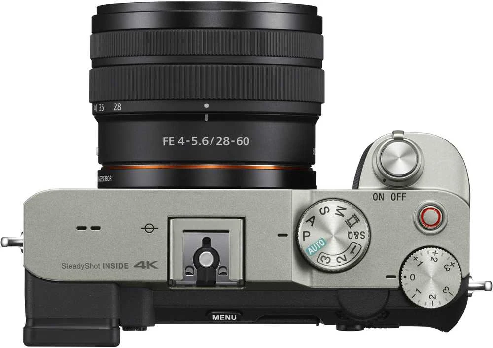 ILCE-7CL Sony Alpha A7C viso kadro beveidrodinis fotoaparatas su keičiamais objektyvais ir Sony FE 28-60 mm F4-5.6 priartinimo objektyvu, Sidabrinis | Sony | Viso kadro beveidrodinis fotoaparatas su keičiamais objektyvais ir Sony FE 28-60 mm F4-5.6 priartinimo objektyvu | Alpha A7C | Beveidrodinio fotoaparato korpusas | 24,2 MP | ISO jautrumas (maks.) 102400 | Ekrano įstrižainė 3.0" | Vaizdo įrašymas | „Wi-Fi“ | Greitas hibridinis AF | Didinimas 0,59 k. | Vaizdo ieškiklis | CMOS | Sidabrinis