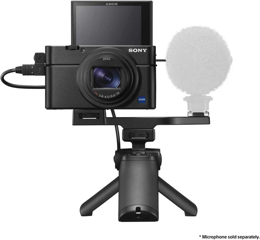 Sony Cyber-shot DSC-RX100 VII + Sony VCT-SGR1 Shooting Grip (DSC-RX100M7G)