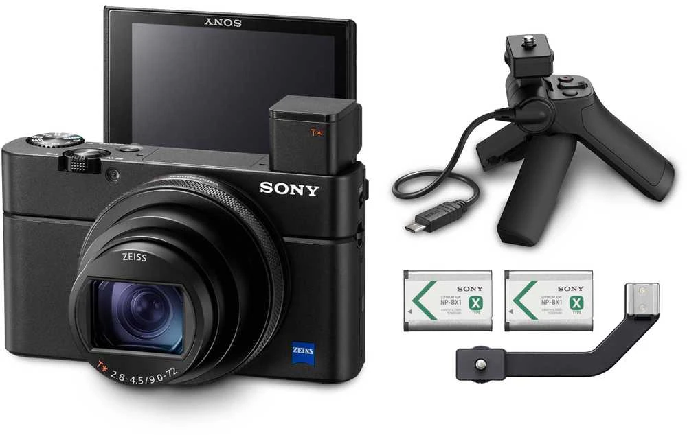 Sony Cyber-shot DSC-RX100 VII + Sony VCT-SGR1 Shooting Grip (DSC-RX100M7G)