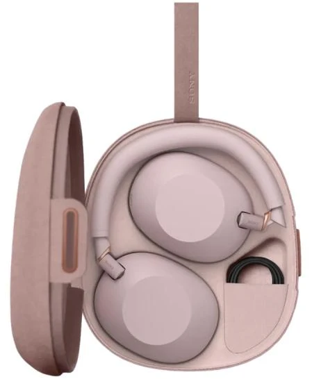 Sony WH-1000XM6 „Bluetooth“ ausinės - Smėlio rožinė