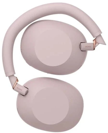 Sony WH-1000XM6 „Bluetooth“ ausinės - Smėlio rožinė