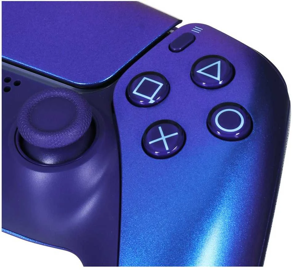 Belaidis valdiklis Sony PlayStation 5 DualSense žaidimų pultas, chromuotas, indigo spalvos