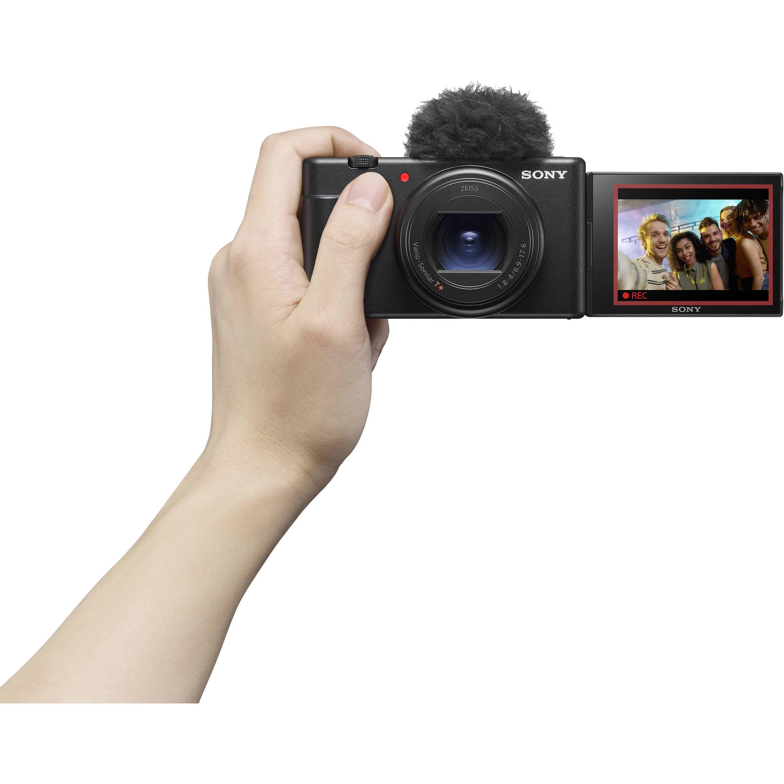 Sony ZV-1 II (Juodas)