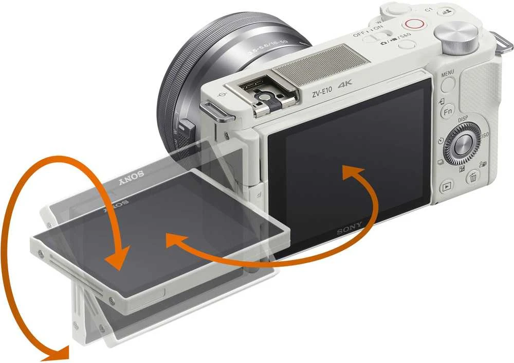Sony ZV-E10 + 16-50mm OSS (Baltas)