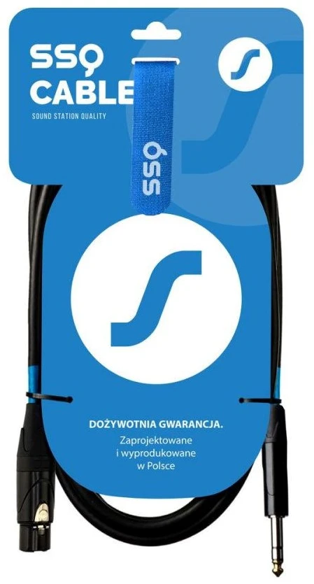 SOUND STATION QUALITY (SSQ) SSQ XLRJS5 - XLR lizdas - Jack stereo 6,3 mm laidas , 5 m