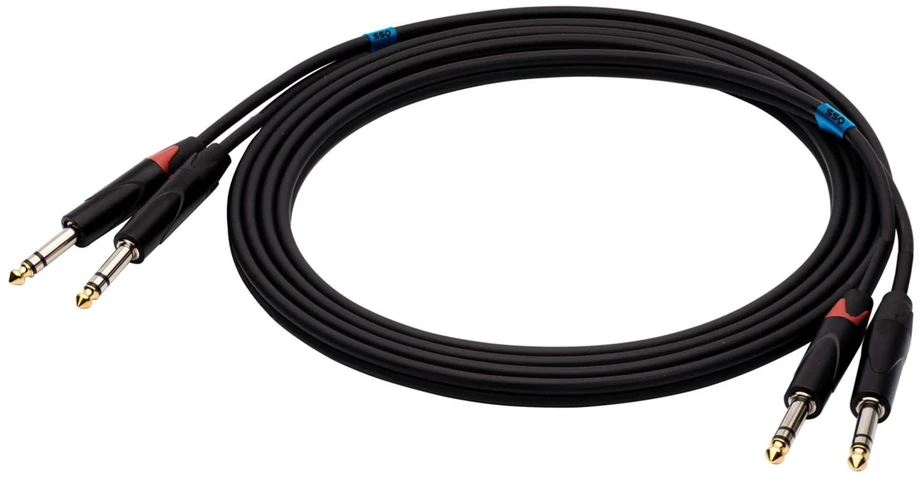 SOUND STATION QUALITY (SSQ) Garso stoties kokybė (ssq) SSQ JSJS1 SS-1456 Kabelis 2x stereo lizdai - 2x stereo lizdai 1 m Juodas