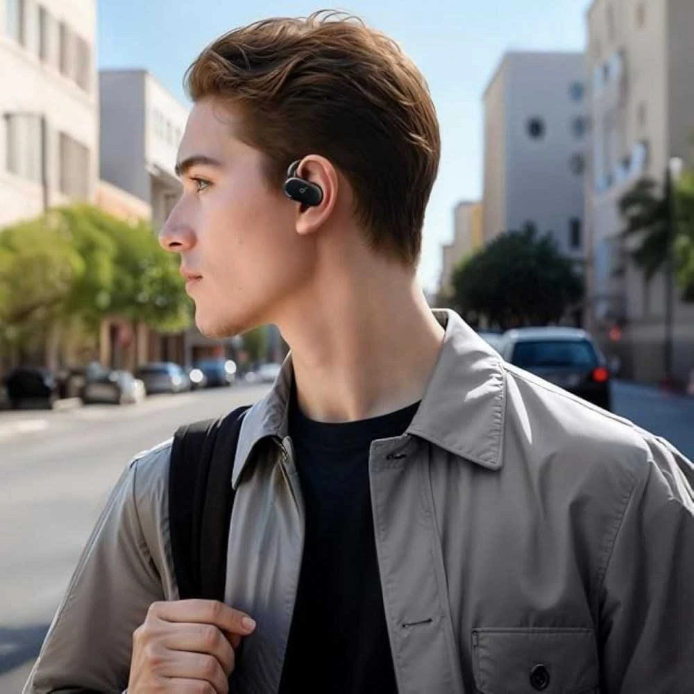 Anker Soundcore V20i dėvėjimas mieste