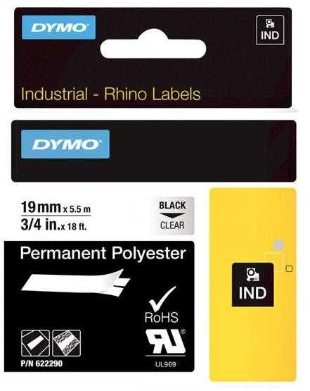 Dymo RhinoPRO nuolatinis poliesteris (622290)