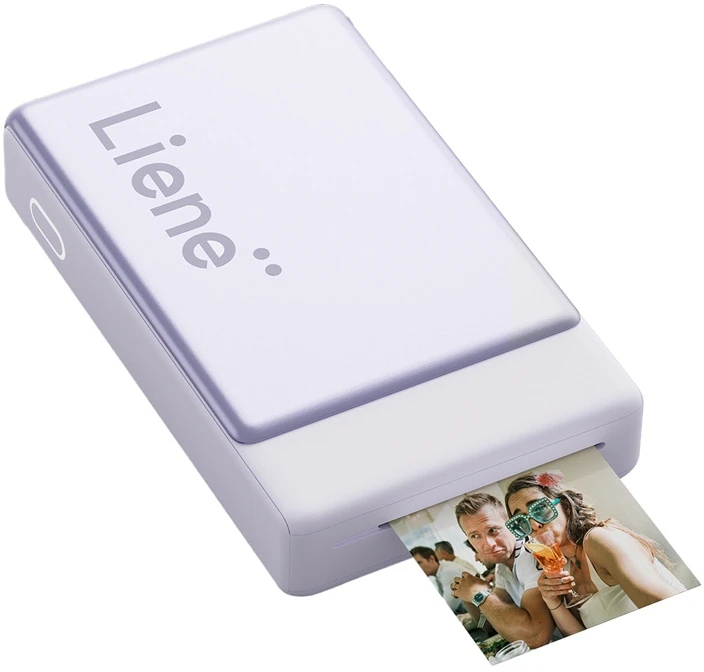 LIENE Pearl N200 Pro 2x3" Portable Photo Spausdintuvas (Violetinė)