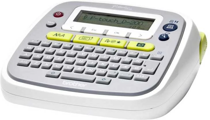 Brother P-touch D200WNVP etikečių spausdintuvas Perkėlimas terminiu būdu 180 x 180 DPI TZe QWERTY
