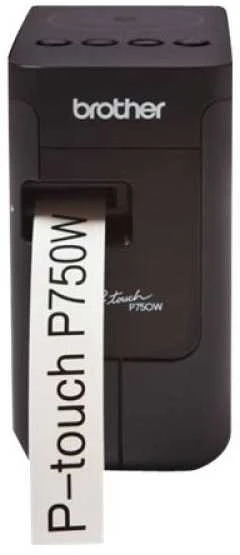 Spausdintuvas Spausdintuvai - Brother P-Touch PT-P750W WLAN NFC 203dpi
