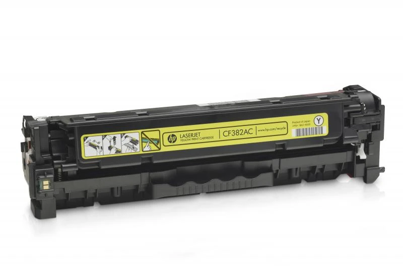 Spausdintuvas Tonerio kasetė - HP 312AC Geltonas toneris (HP, CF382AC, 2700-4400 puslapių, Geltona)