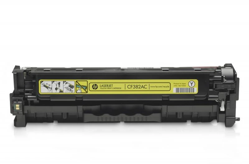 Spausdintuvas Tonerio kasetė - HP 312AC Geltonas toneris (HP, CF382AC, 2700-4400 puslapių, Geltona)