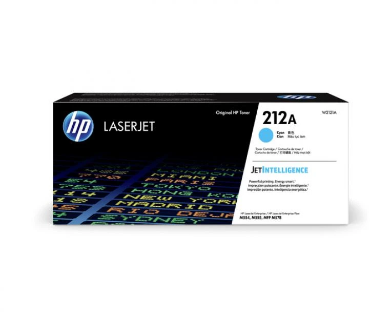 Hewlett Packard (HP) HP 212A (W2121A) Lazerinė kasetė, Žydra