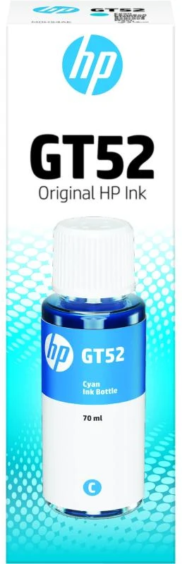 Hewlett Packard (HP) HP GT52 originalus, žalsvai mėlynas rašalo butelis