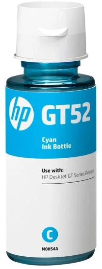 Hewlett Packard (HP) HP GT52 originalus, žalsvai mėlynas rašalo butelis