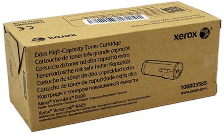 „Xerox Juodas“ Ypatingai didelės talpos TONERIO KASETĖ, VERSALINK B400/B405
