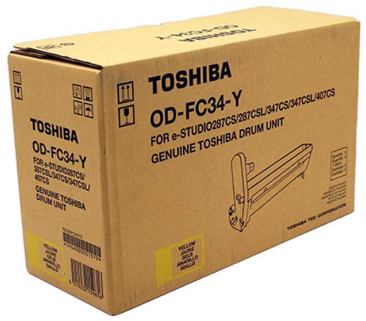 Toshiba Drum Trommel OD-FC34Y ODFC34Y Geltona Geltona 30k (6A000001579)