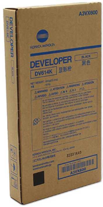 Konica-Minolta KonicaMinolta Developer DV-614 DV614 Juodas Juodas (A3VX600)